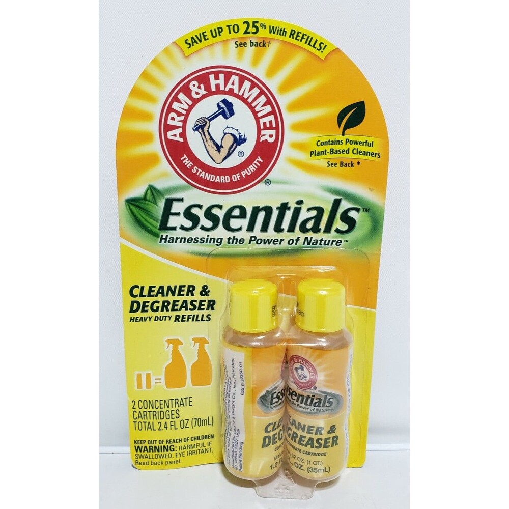 Arm & Hammer Essentials Cleaner & Degreaser Refill Concentrate Discontinued